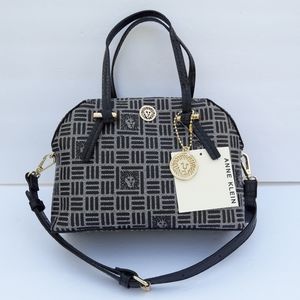 NWT ANNE KLEIN KEY ITEM MINI SATCHEL HANDBAG PURSE